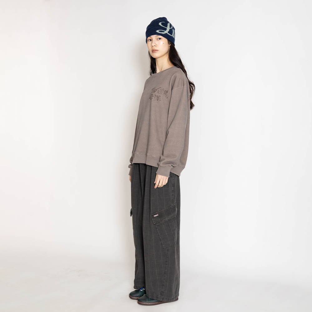 Towtow Archive - Chrome Root Symbol Sweatshirt Matcha (Green) product image 10 | TRAB K-Fashion Australia