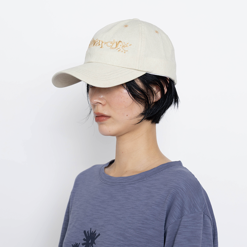 Towtow Archive - Etched Logo Hat Ecru (OC) product image 8 | TRAB K-Fashion Australia