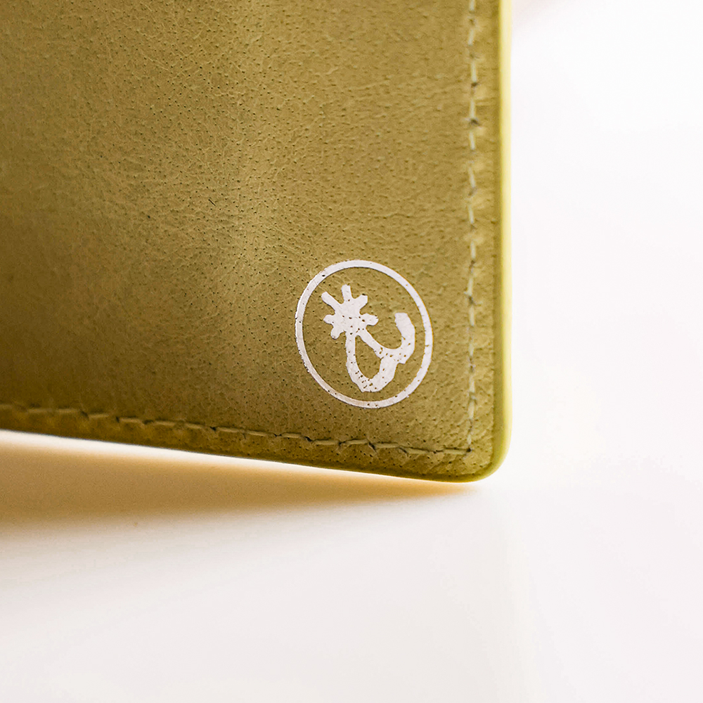 Towtow Archive - Etched Logo Card Wallet Lime (OC) product image 3 | TRAB K-Fashion Australia