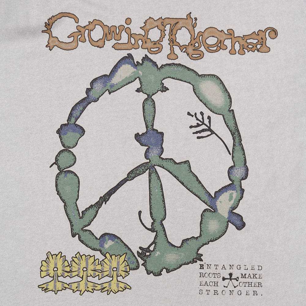 Towtow Archive - Growing Graphic T-Shirt (Beige) product image 3 | TRAB K-Fashion Australia