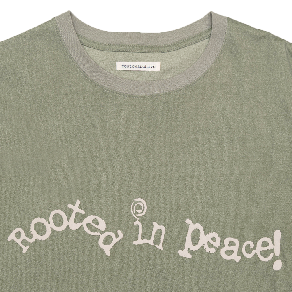 Towtow Archive - Made By Earth Short Sleeve T-Shirt (Green) product image 3 | TRAB K-Fashion Australia