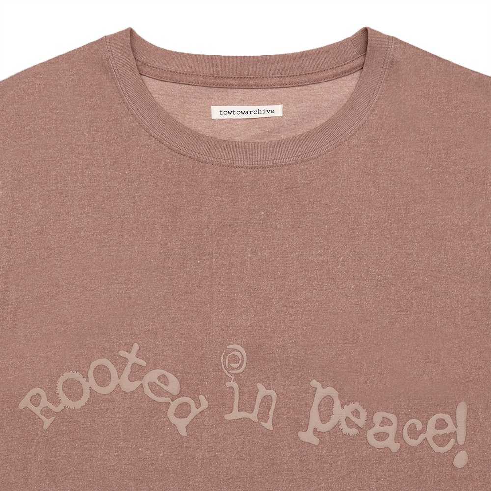 Towtow Archive - Made By Earth Short Sleeve T-Shirt Mocha (OC) product image 3 | TRAB K-Fashion Australia