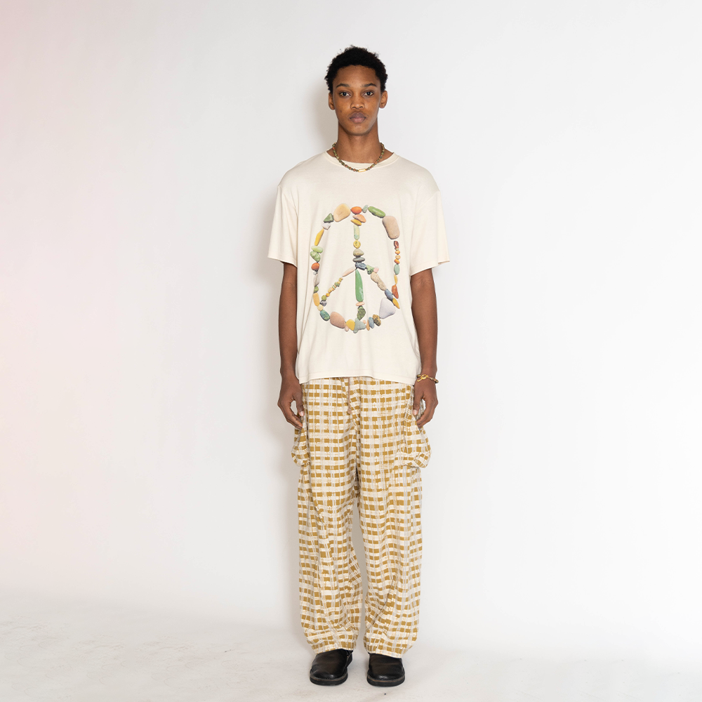 Towtow Archive - Pebble Piece Short Sleeve T-Shirt Ecru (OC) product image 5 | TRAB K-Fashion Australia