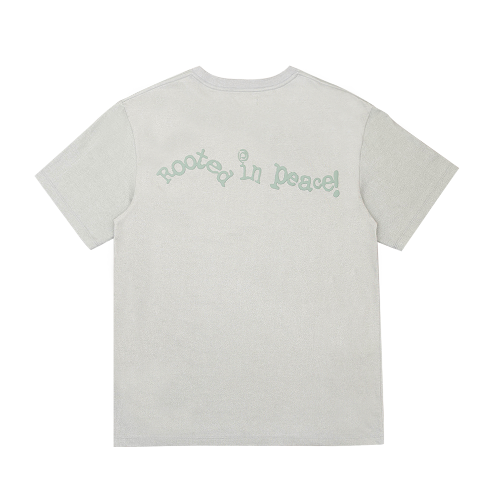 Towtow Archive - Pebble Peace Short Sleeve T-Shirt (Green) product image 2 | TRAB K-Fashion Australia