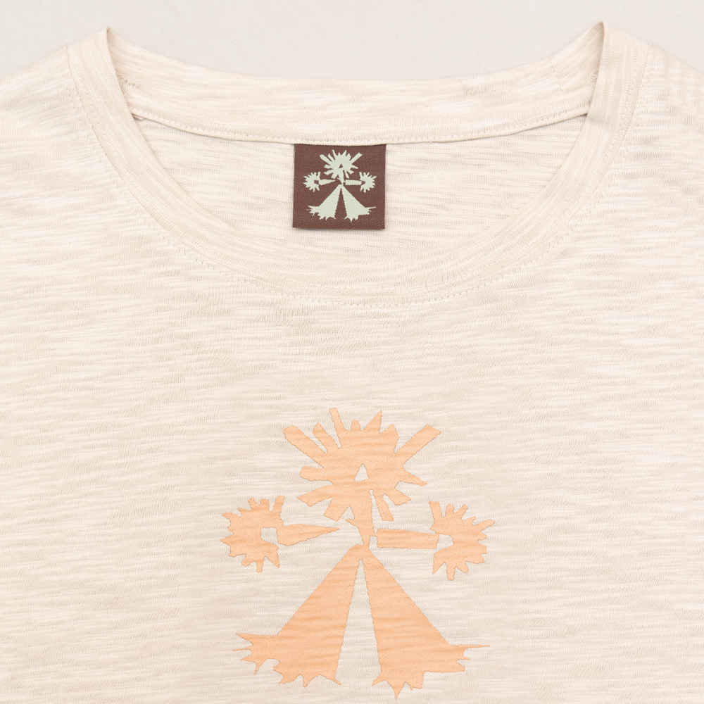 Towtow Archive - Root Symbol T-Shirt Ecru (OC) product image 3 | TRAB K-Fashion Australia