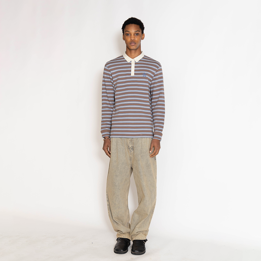 Towtow Archive - Scrum Line Rugby Shirt (Blue) product image 4 | TRAB K-Fashion Australia