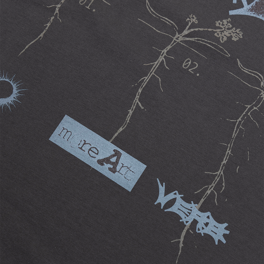Towtow Archive - Bulb Graphic T-Shirt (Charcoal) product image 4 | TRAB K-Fashion Australia