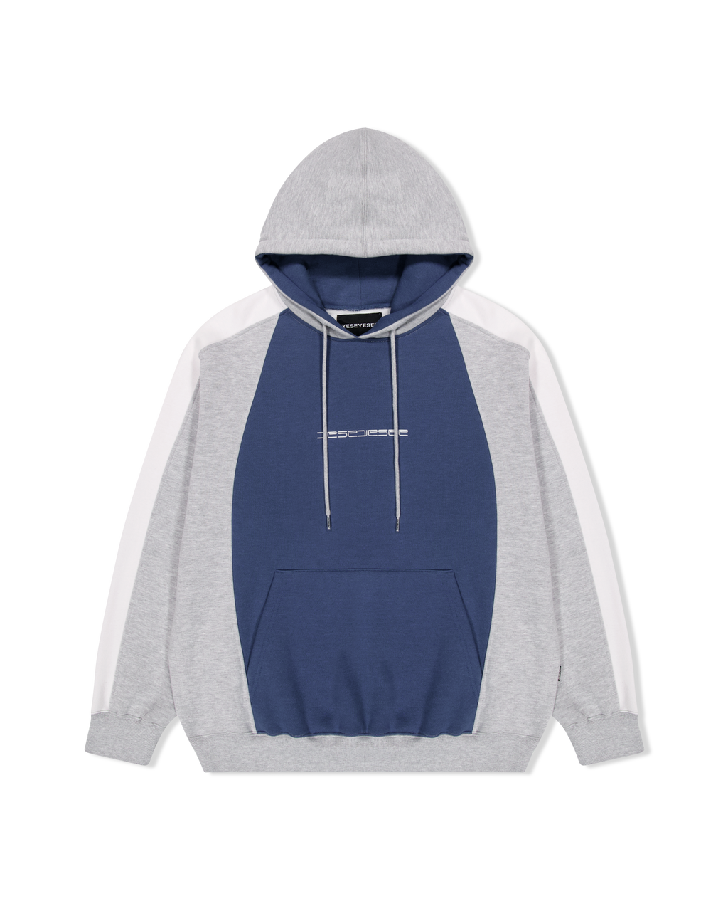 yeseyesee - Triple Raglan Hoodie (Grey) product image 1 | TRAB K-Fashion Australia