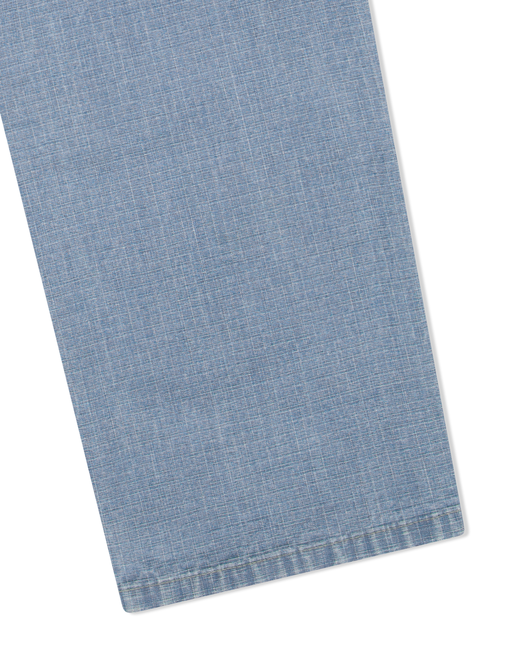 yeseyesee - Two Tucked Ripstop Denim Pants (Light Indigo) product image 6 | TRAB K-Fashion Australia