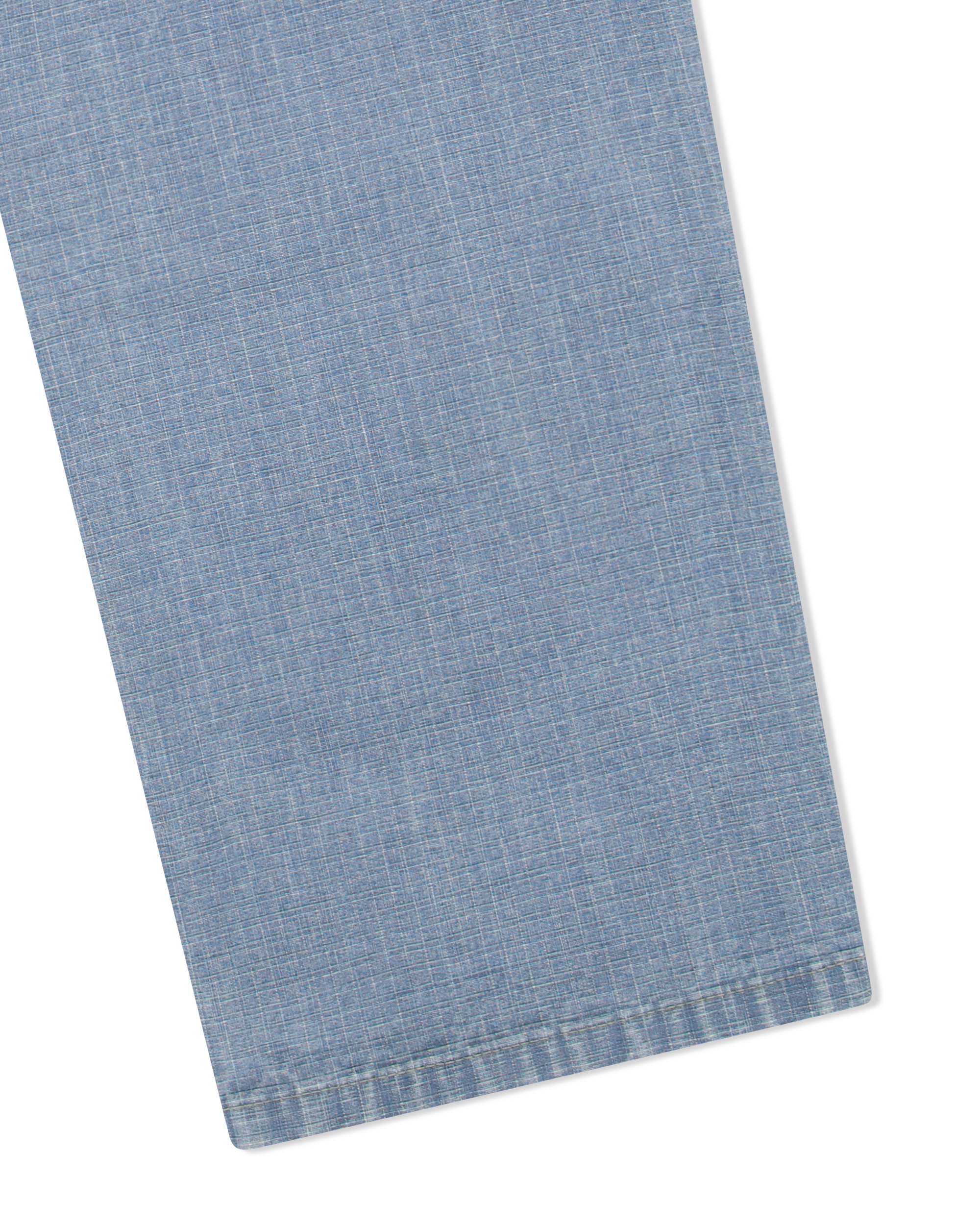 yeseyesee - Two Tucked Ripstop Denim Pants (Light Indigo) product image 6 | TRAB K-Fashion Australia
