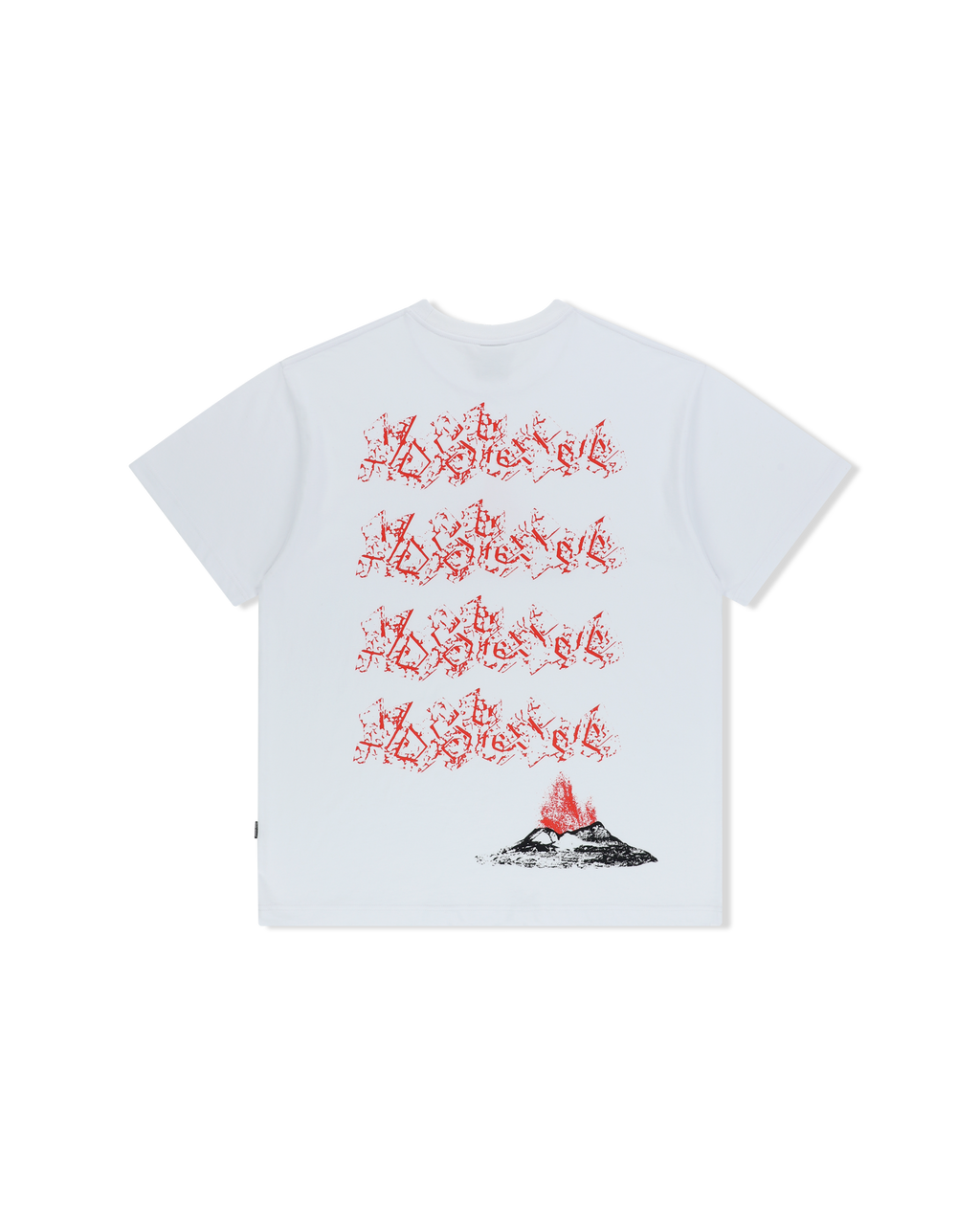 yeseyesee - Volcanic Eruption Tee (White) product image 2 | TRAB K-Fashion Australia
