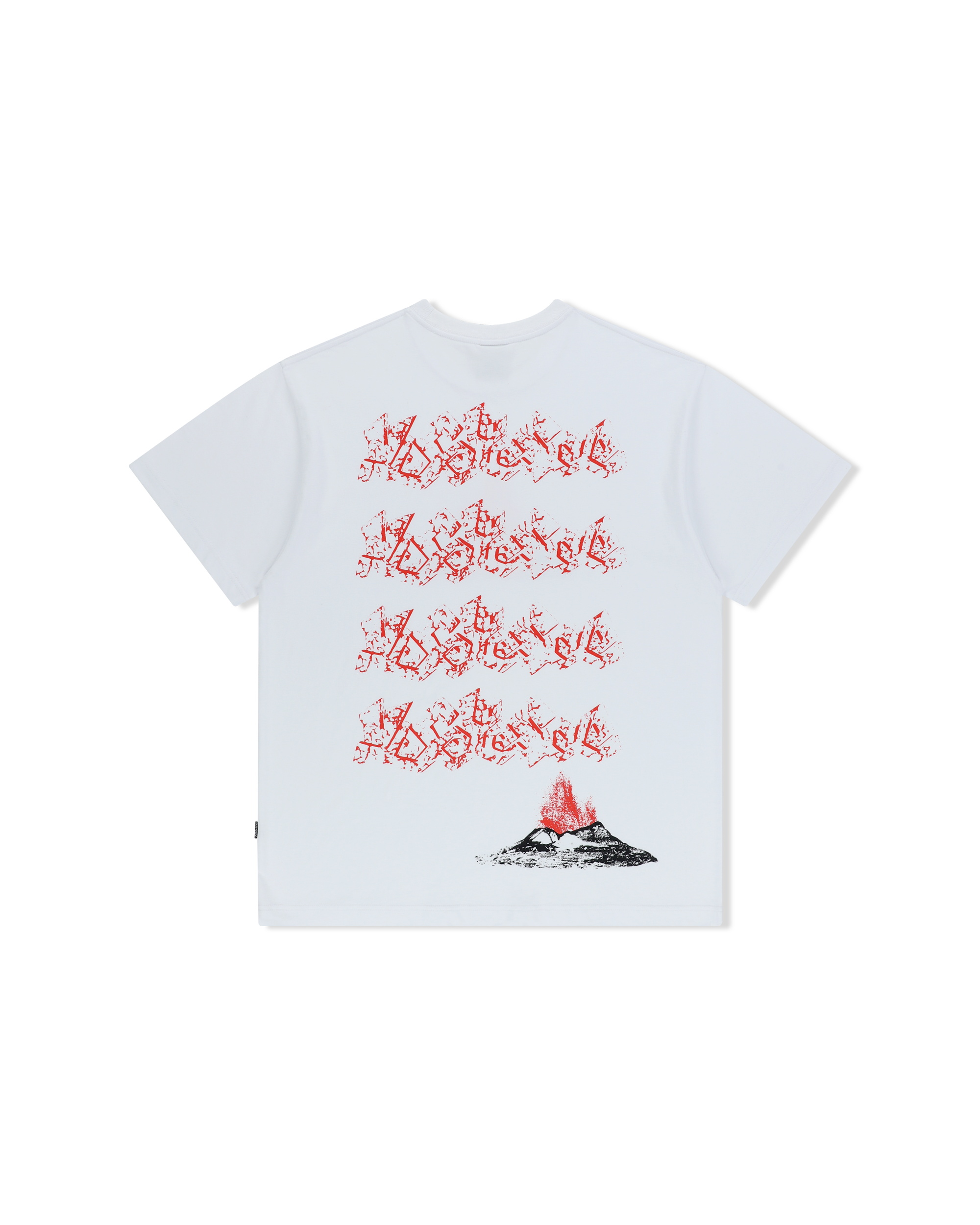 yeseyesee - Volcanic Eruption Tee (White) product image 2 | TRAB K-Fashion Australia