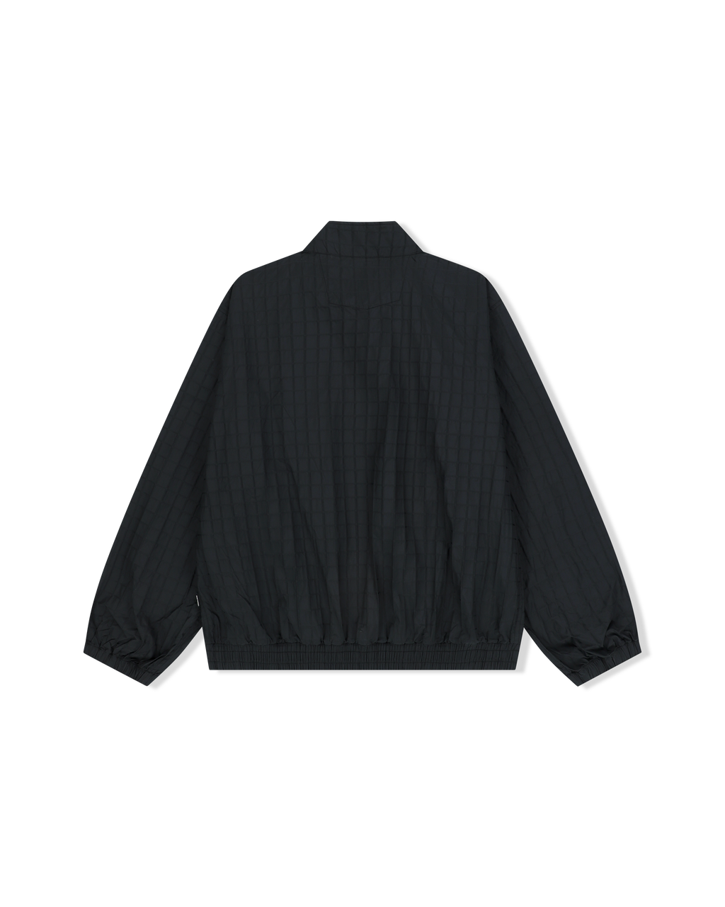 yeseyesee - Windowpane Zip Blouson (Black) product image 2 | TRAB K-Fashion Australia