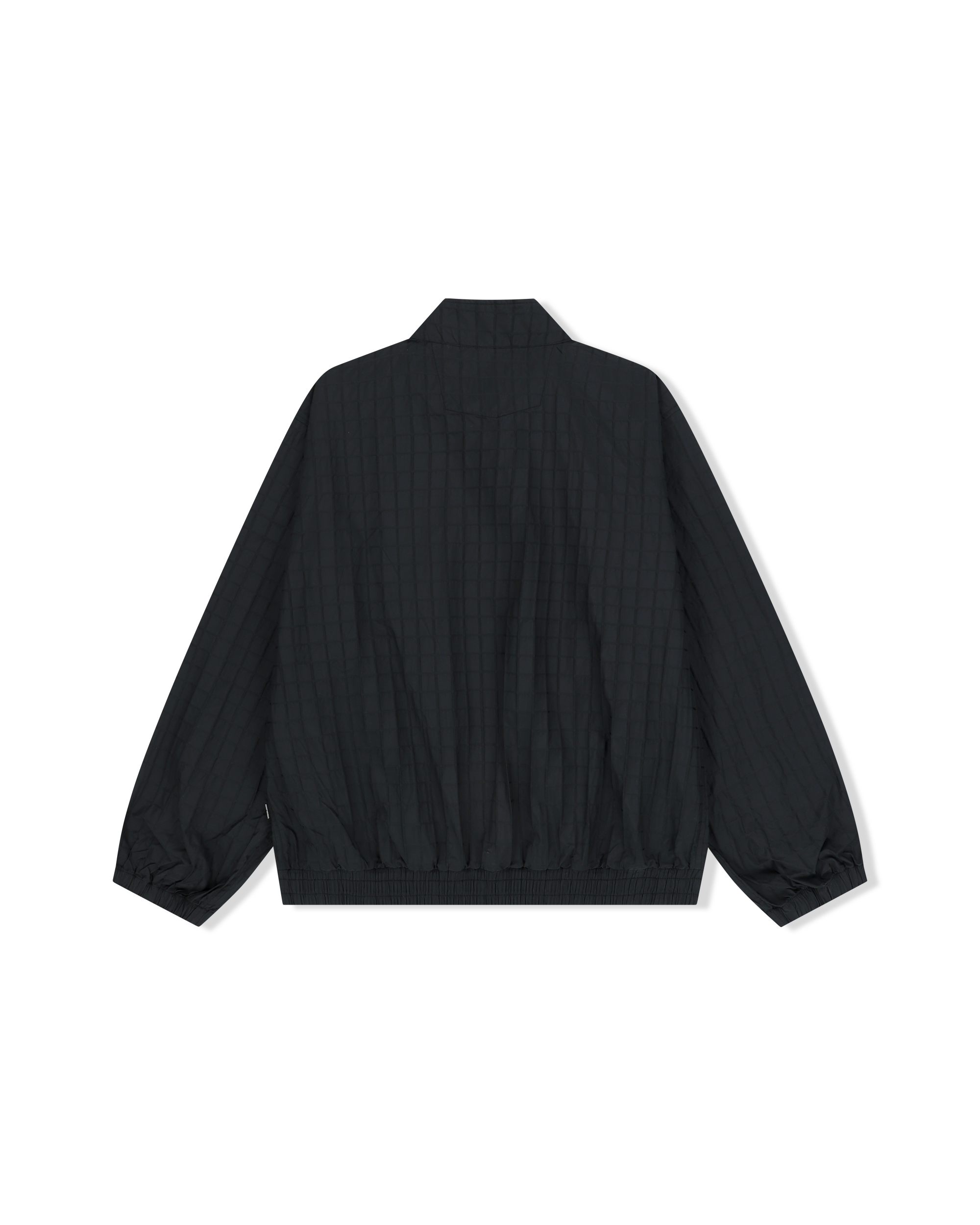 yeseyesee - Windowpane Zip Blouson (Black) product image 2 | TRAB K-Fashion Australia