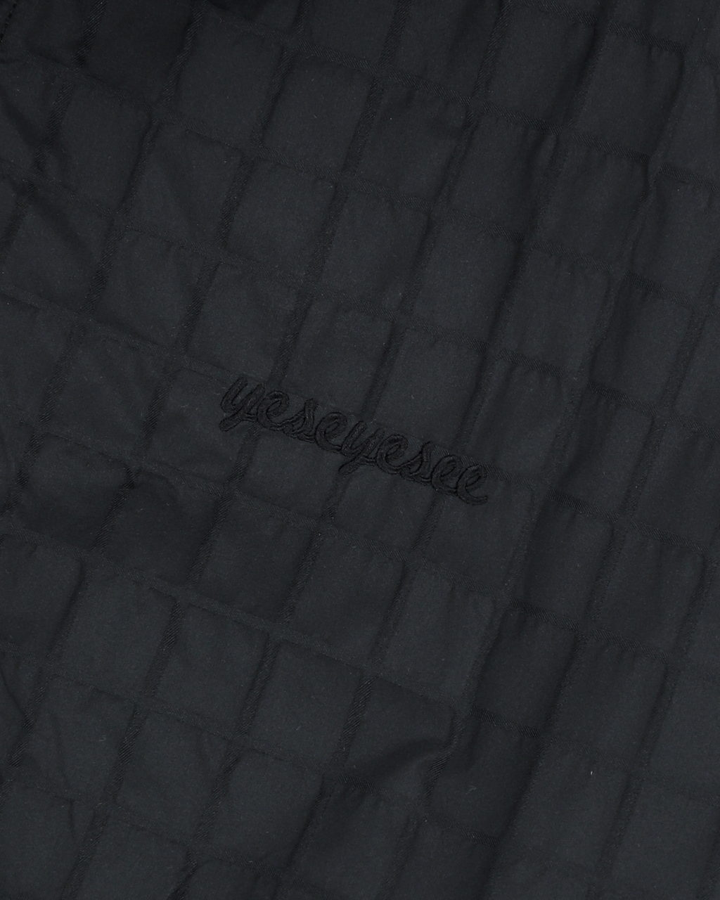 yeseyesee - Windowpane Zip Blouson (Black) product image 3 | TRAB K-Fashion Australia