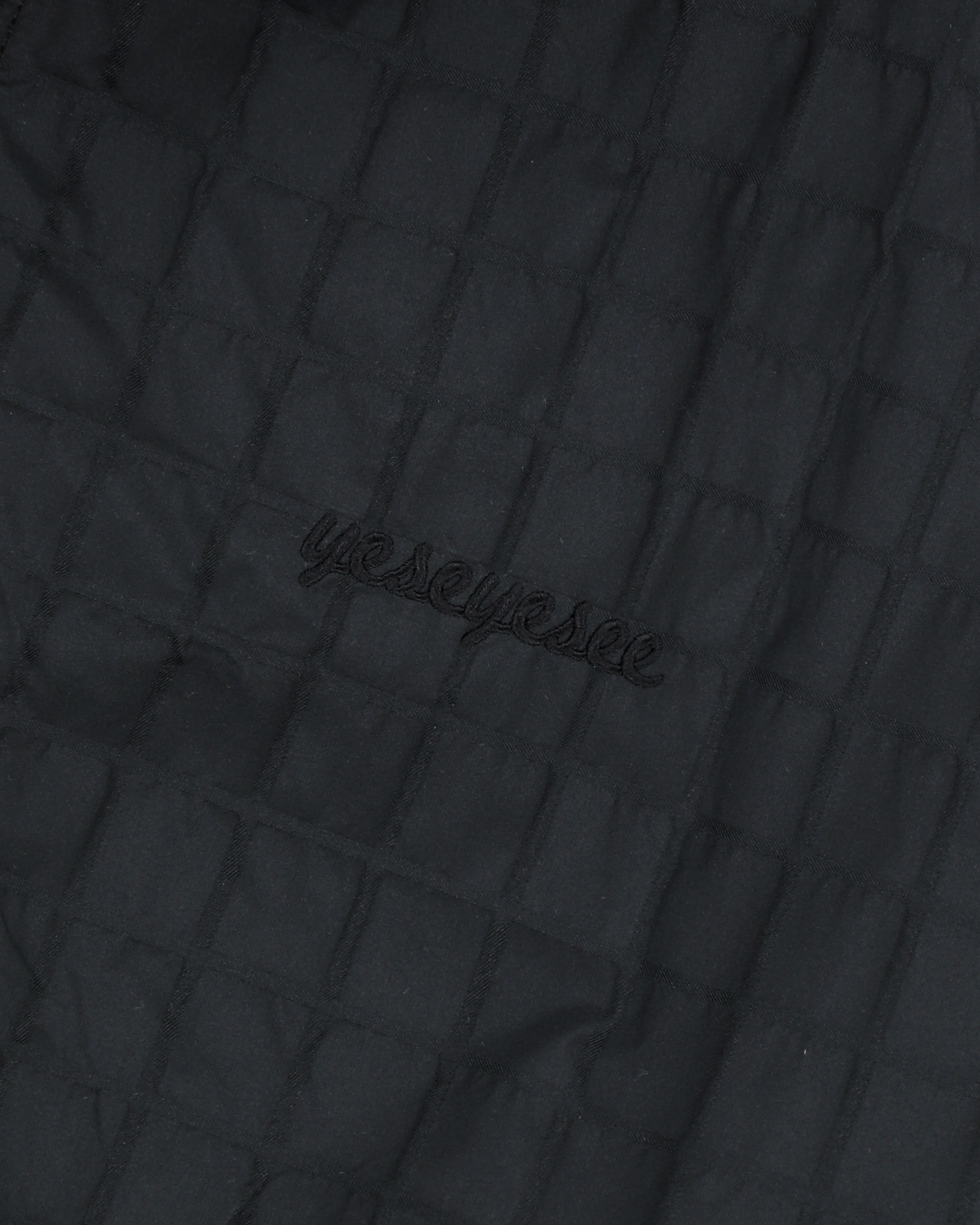 yeseyesee - Windowpane Zip Blouson (Black) product image 3 | TRAB K-Fashion Australia