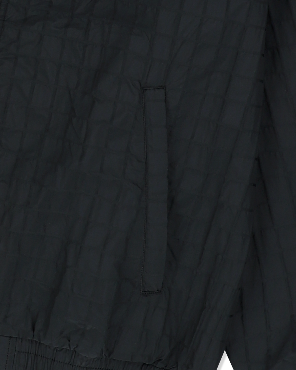 yeseyesee - Windowpane Zip Blouson (Black) product image 6 | TRAB K-Fashion Australia