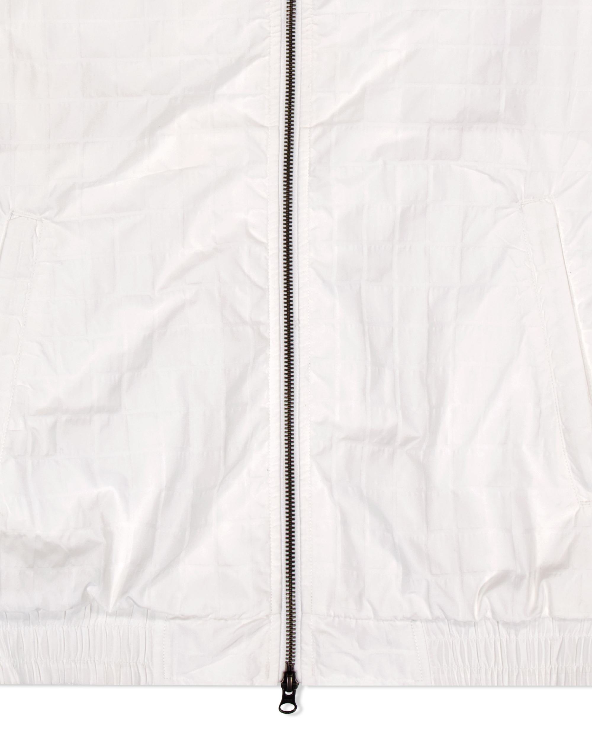 yeseyesee - Windowpane Zip Blouson (White) product image 6 | TRAB K-Fashion Australia