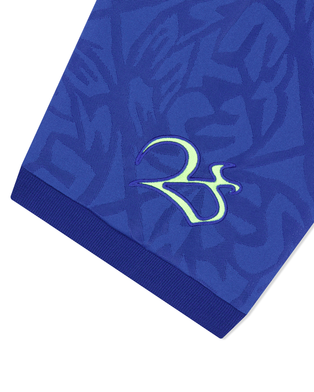 yeseyesee - Y.E.S Jacquard Football Tee (Blue) product image 4 | TRAB K-Fashion Australia