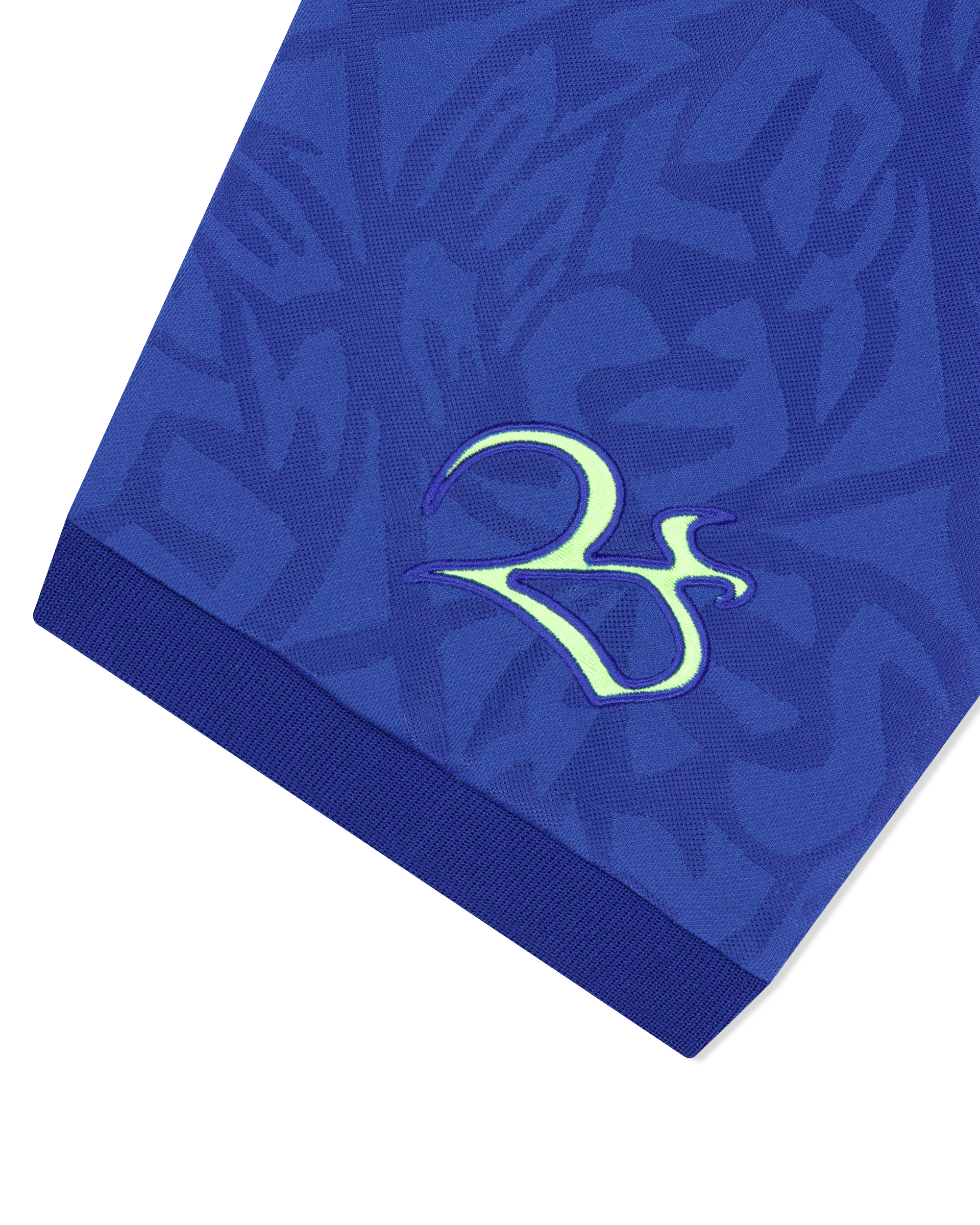 yeseyesee - Y.E.S Jacquard Football Tee (Blue) product image 4 | TRAB K-Fashion Australia