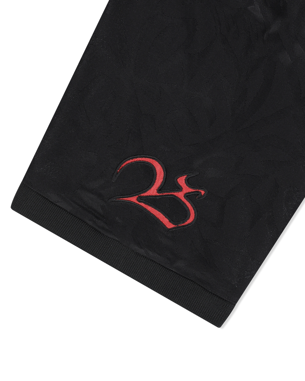 yeseyesee - Y.E.S Jacquard Football Tee (Black) product image 4 | TRAB K-Fashion Australia