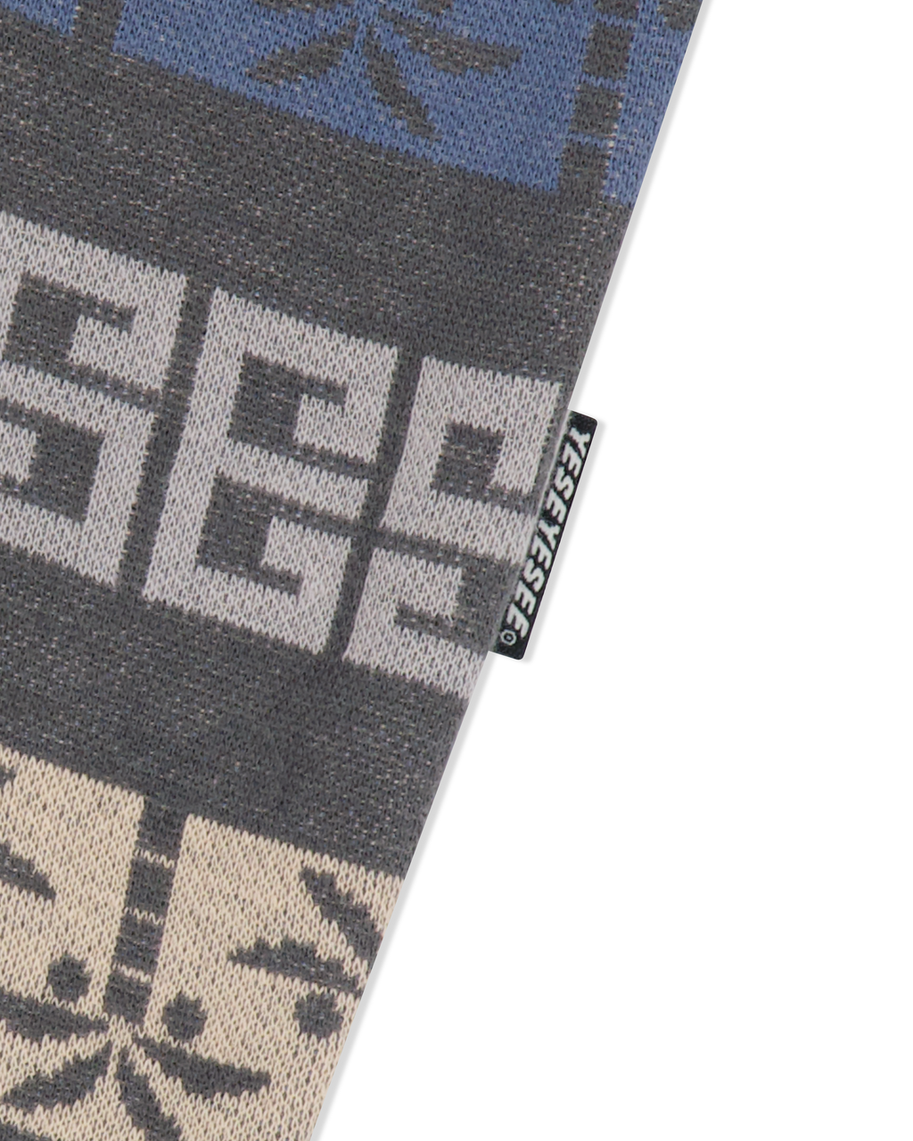yeseyesee - Y.E.S Palm Jacquard Tee (Charcoal) product image 4 | TRAB K-Fashion Australia