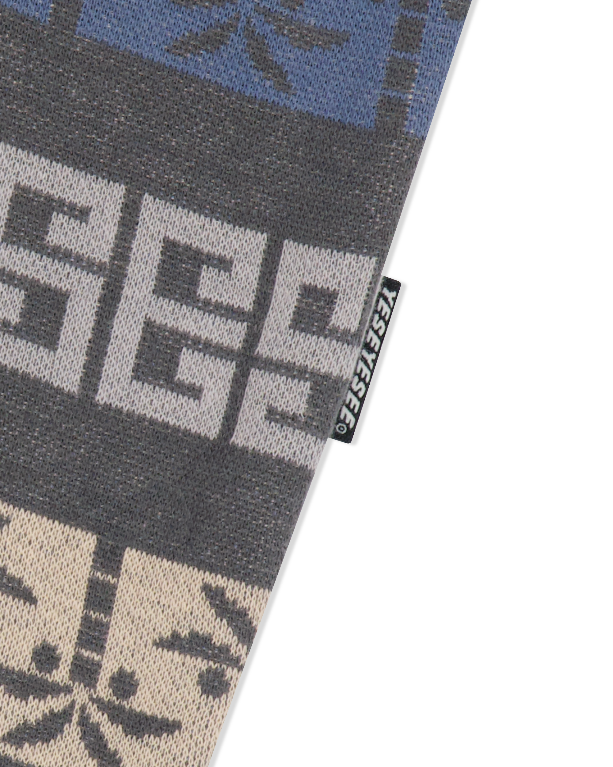 yeseyesee - Y.E.S Palm Jacquard Tee (Charcoal) product image 4 | TRAB K-Fashion Australia