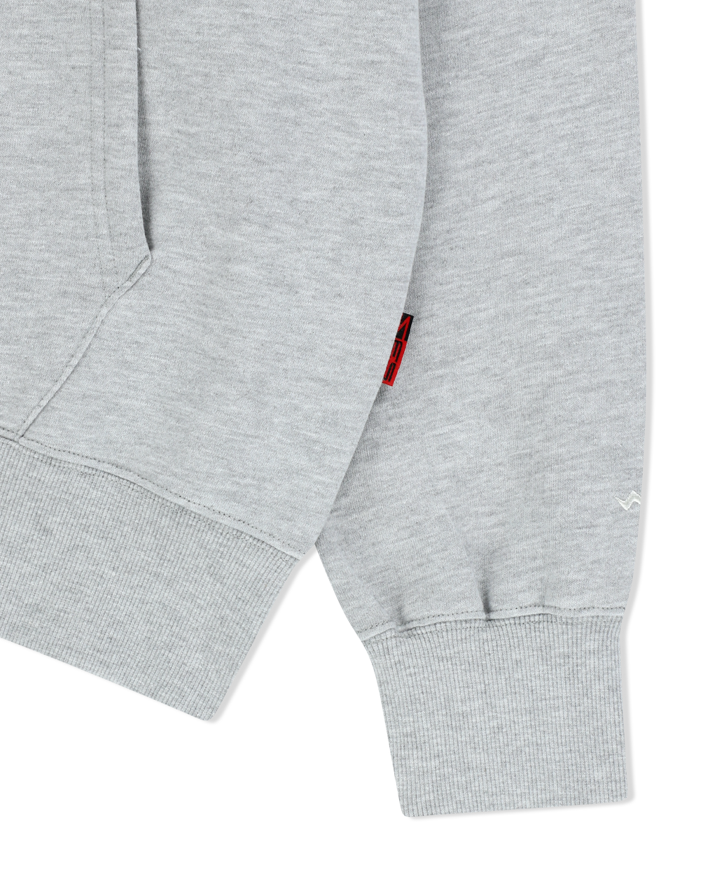 yeseyesee - Y.E.S Snail Logo Zip-Up Hoodie (Grey) product image 3 | TRAB K-Fashion Australia