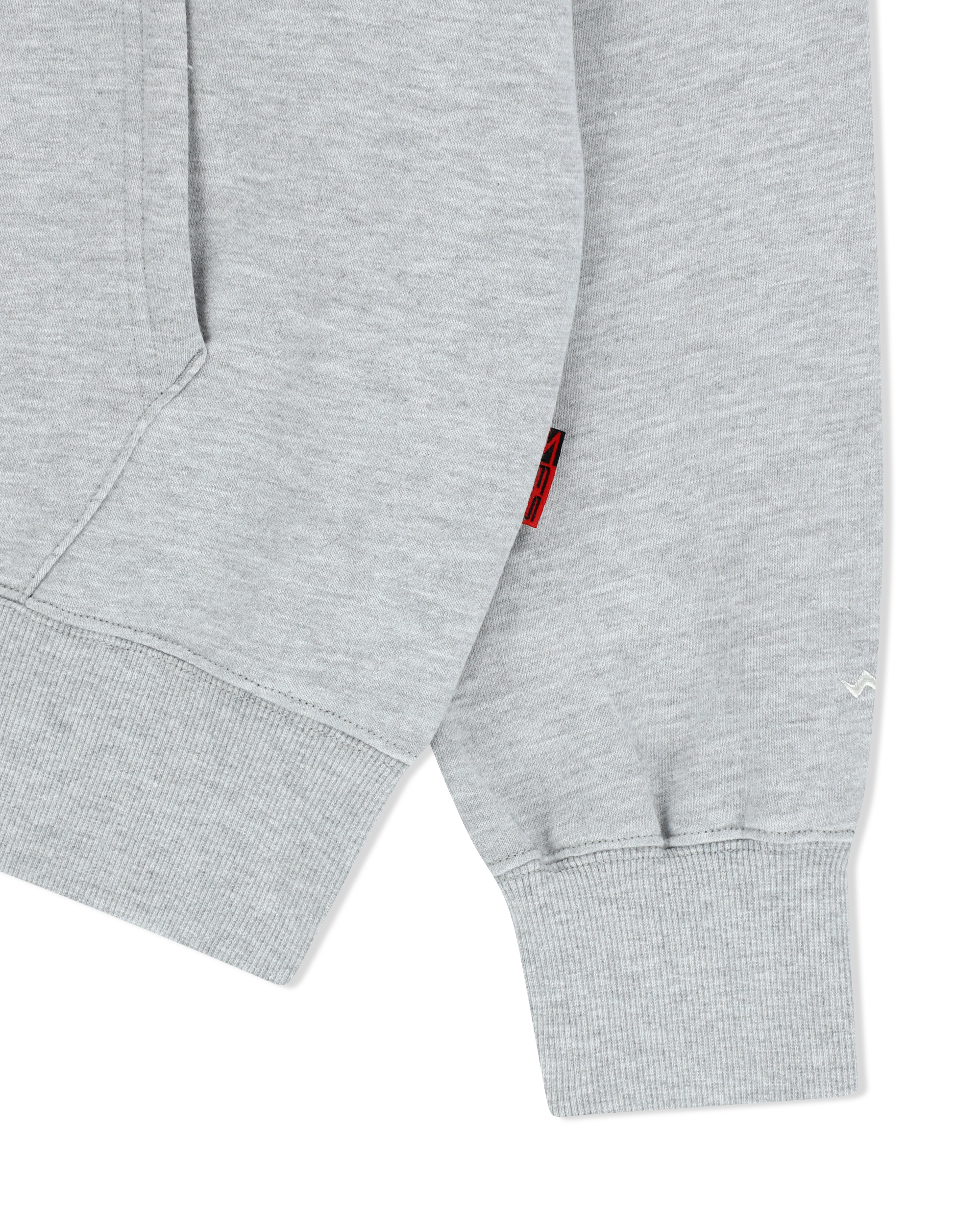 yeseyesee - Y.E.S Snail Logo Zip-Up Hoodie (Grey) product image 3 | TRAB K-Fashion Australia