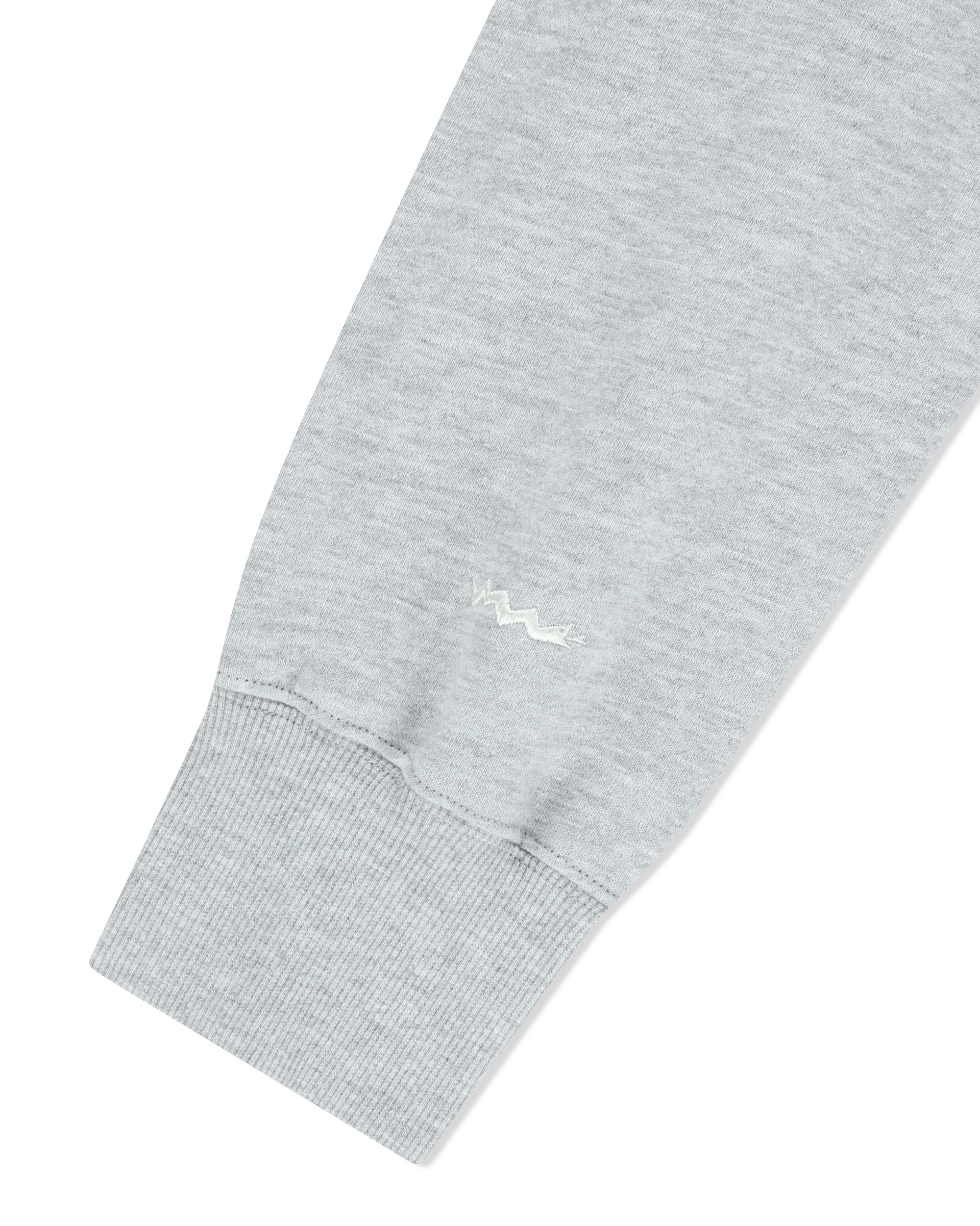yeseyesee - Y.E.S Snail Logo Zip-Up Hoodie (Grey) product image 4 | TRAB K-Fashion Australia