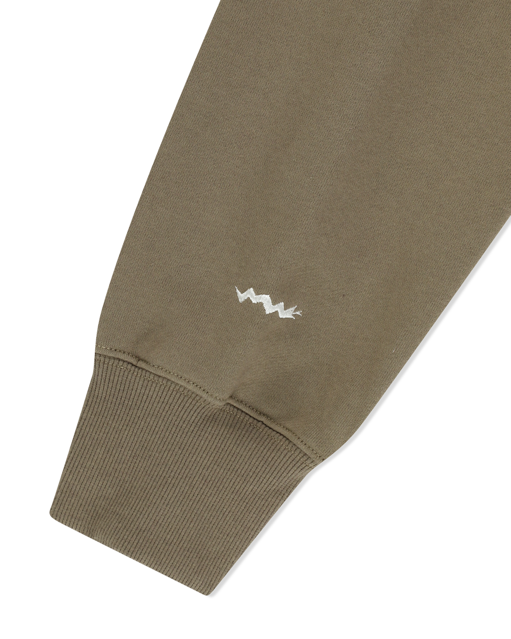 yeseyesee - Y.E.S Snail Logo Zip-Up Hoodie (Khaki) product image 4 | TRAB K-Fashion Australia