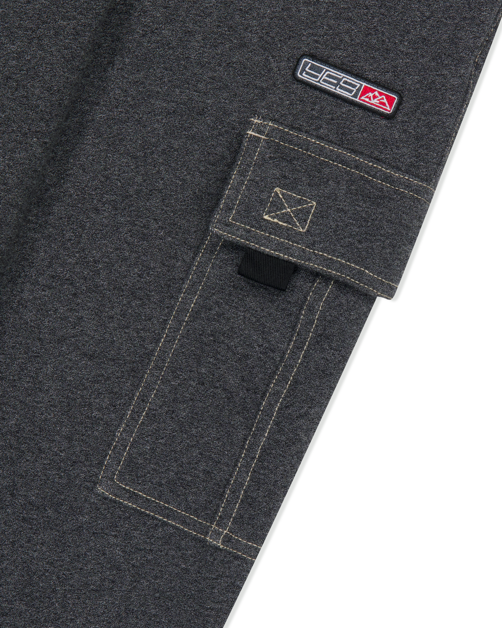 yeseyesee - Y.E.S Stitch Painter Sweatpants (Charcoal) product image 3 | TRAB K-Fashion Australia