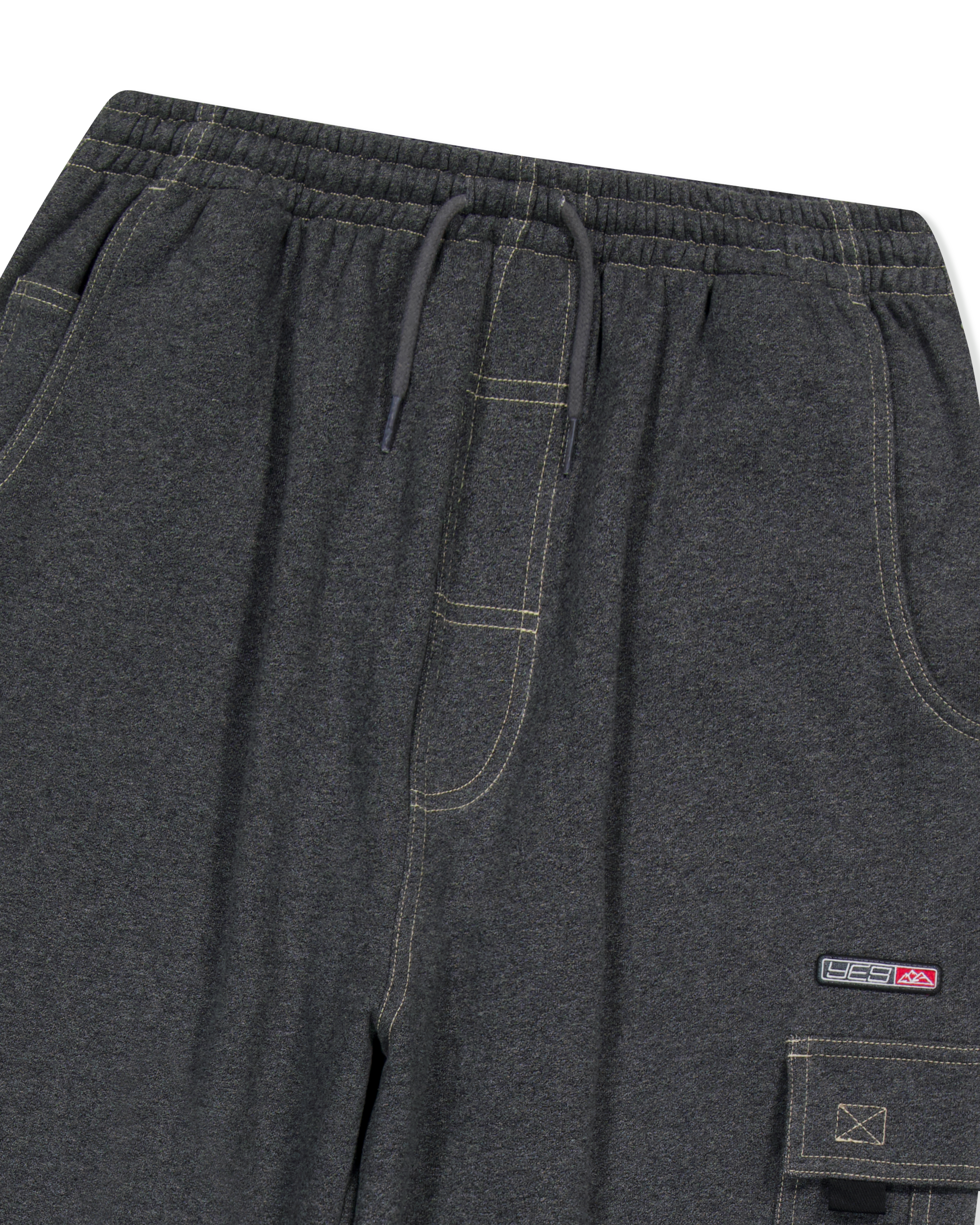 yeseyesee - Y.E.S Stitch Painter Sweatpants (Charcoal) product image 5 | TRAB K-Fashion Australia