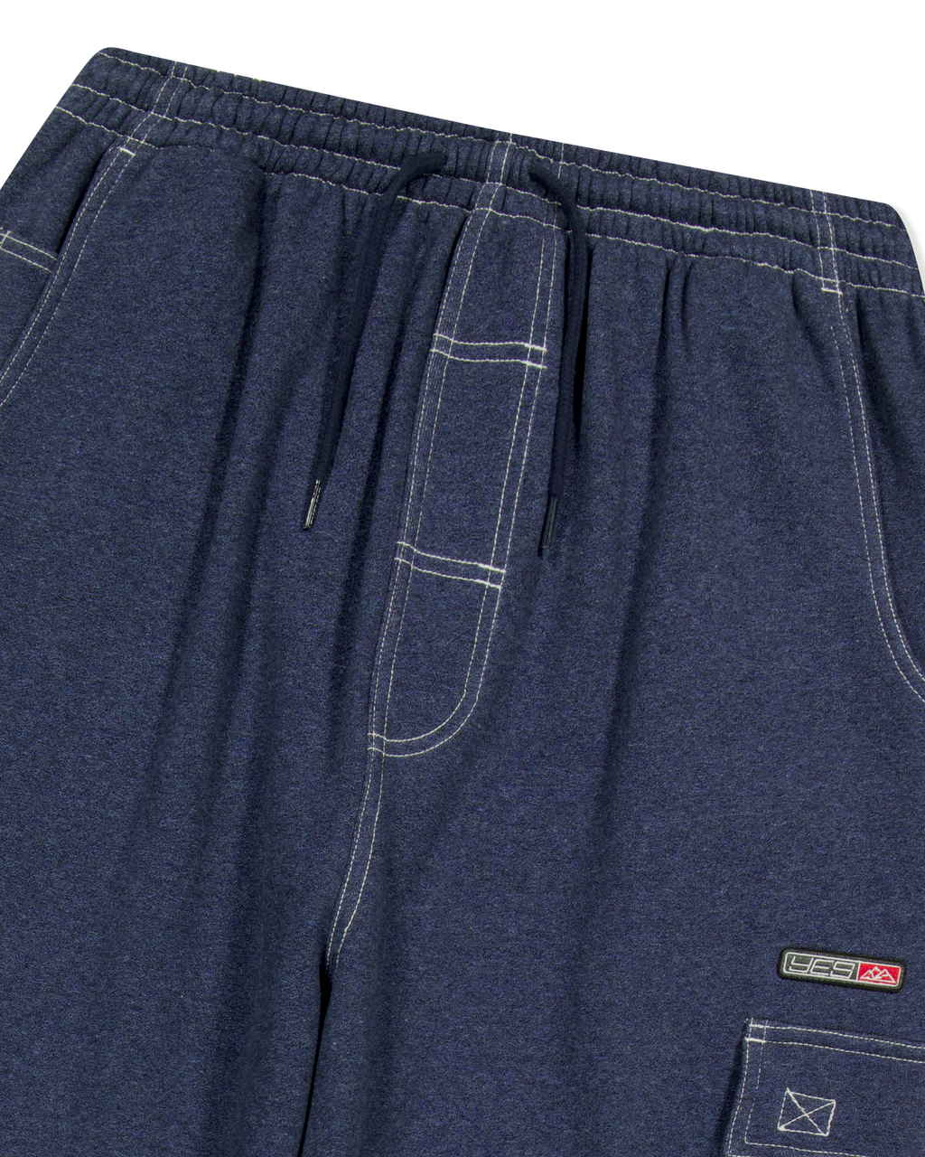 yeseyesee - Y.E.S Stitch Painter Sweatpants (Navy) product image 5 | TRAB K-Fashion Australia