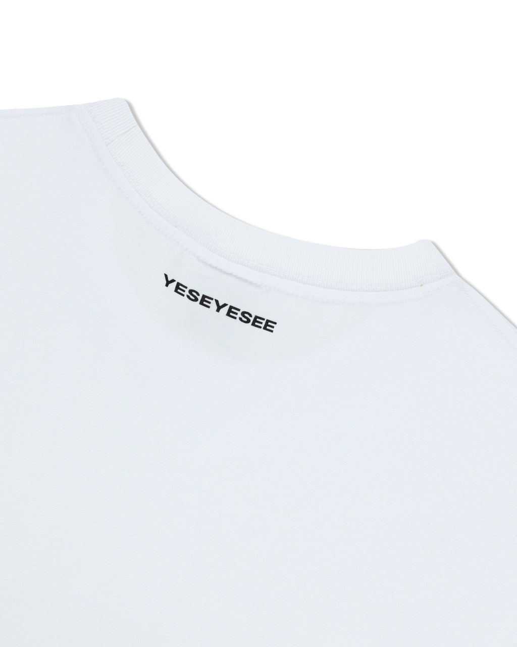 yeseyesee - Y.E.S Typo Tee (White) product image 5 | TRAB K-Fashion Australia
