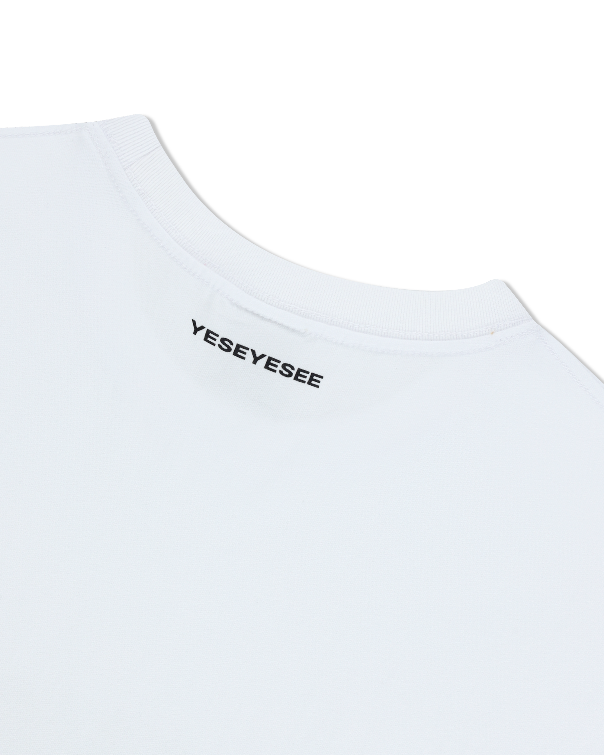 yeseyesee - Y.E.S Typo Tee (White) product image 5 | TRAB K-Fashion Australia
