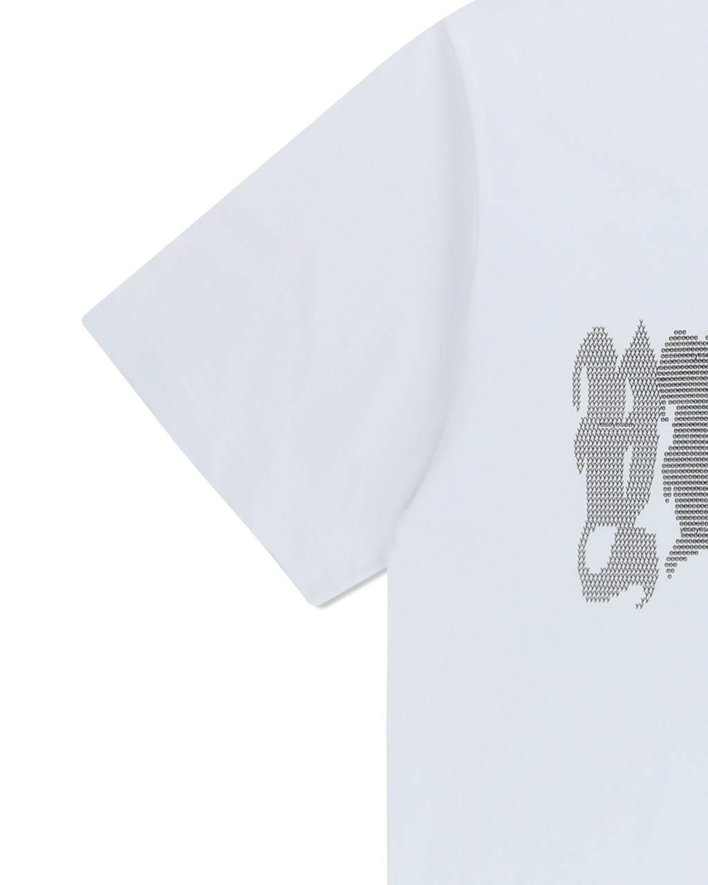 yeseyesee - Y.E.S Typo Tee (White) product image 4 | TRAB K-Fashion Australia