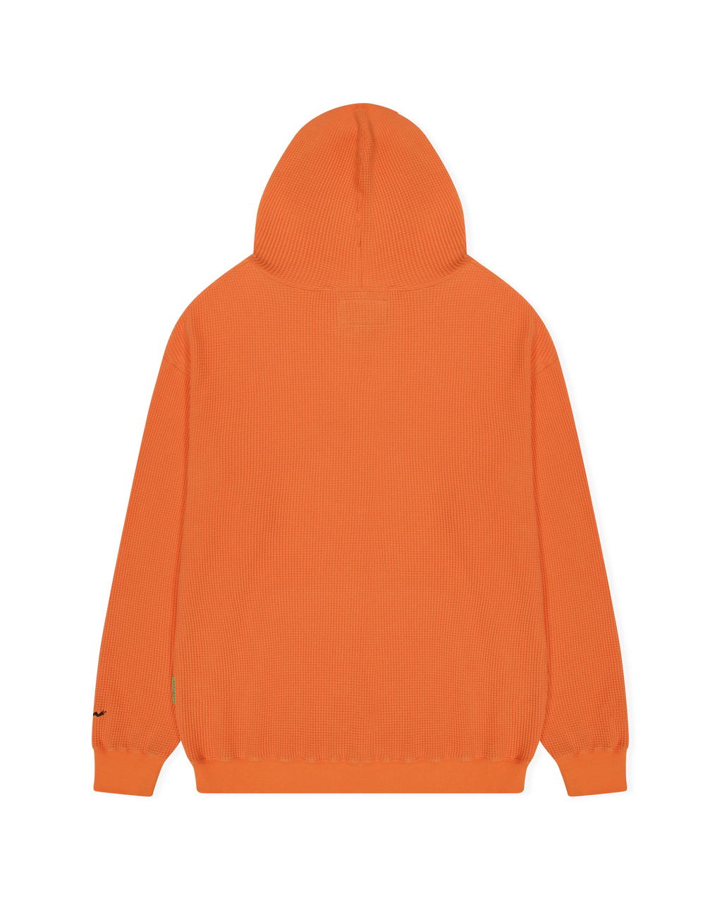 yeseyesee - Y.E.S Waffle Hoodie (Orange) product image 2 | TRAB K-Fashion Australia