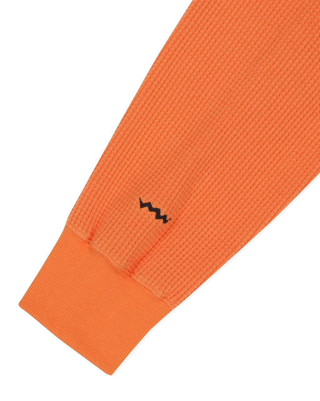 yeseyesee - Y.E.S Waffle Hoodie (Orange) product image 4 | TRAB K-Fashion Australia