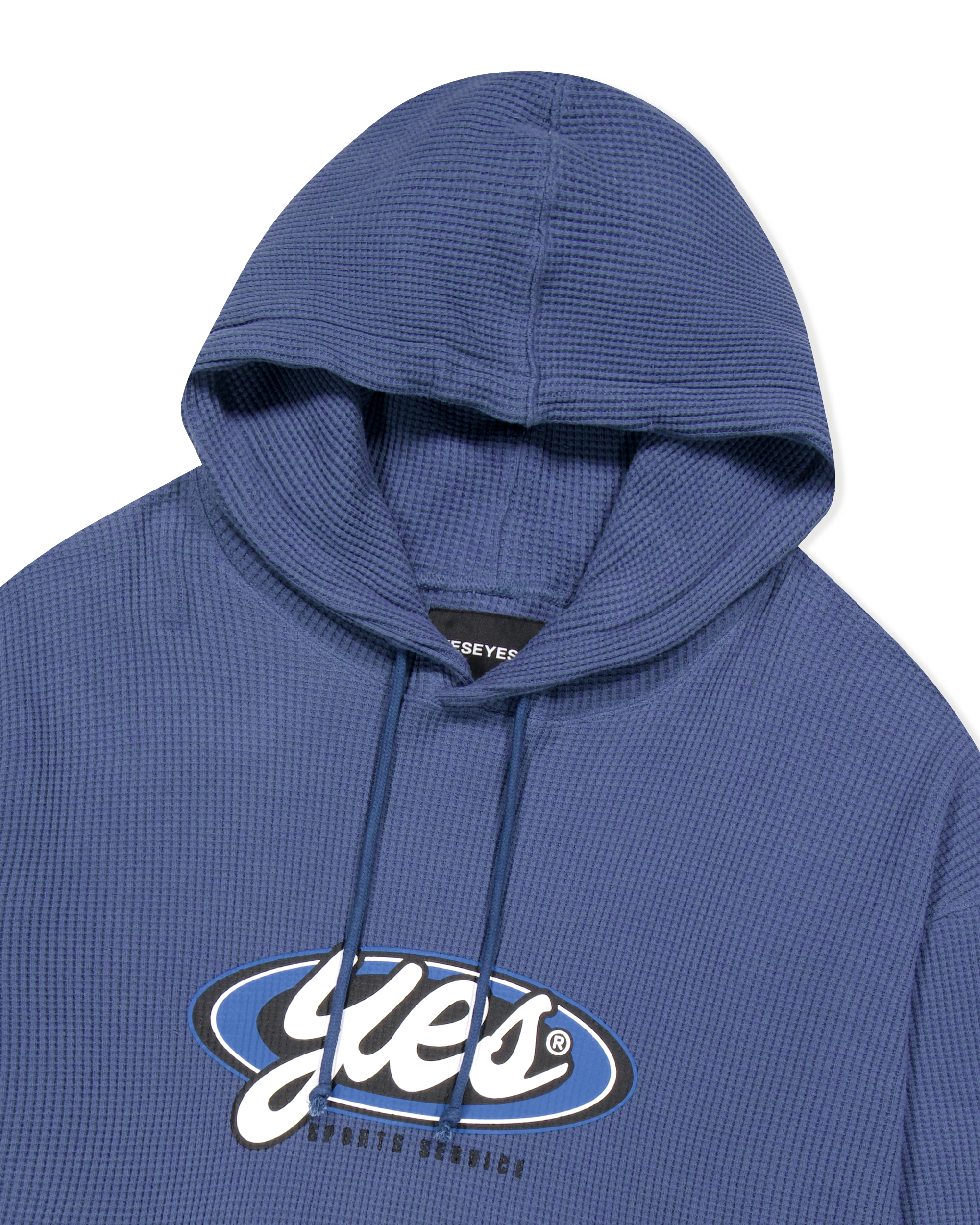yeseyesee - Y.E.S Waffle Hoodie (Smoky Blue) product image 5 | TRAB K-Fashion Australia