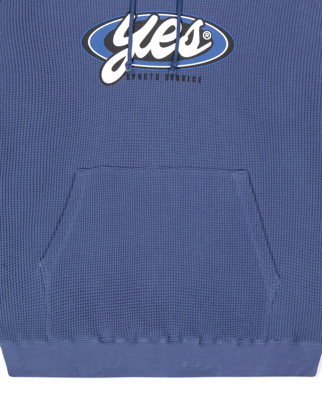 yeseyesee - Y.E.S Waffle Hoodie (Smoky Blue) product image 6 | TRAB K-Fashion Australia