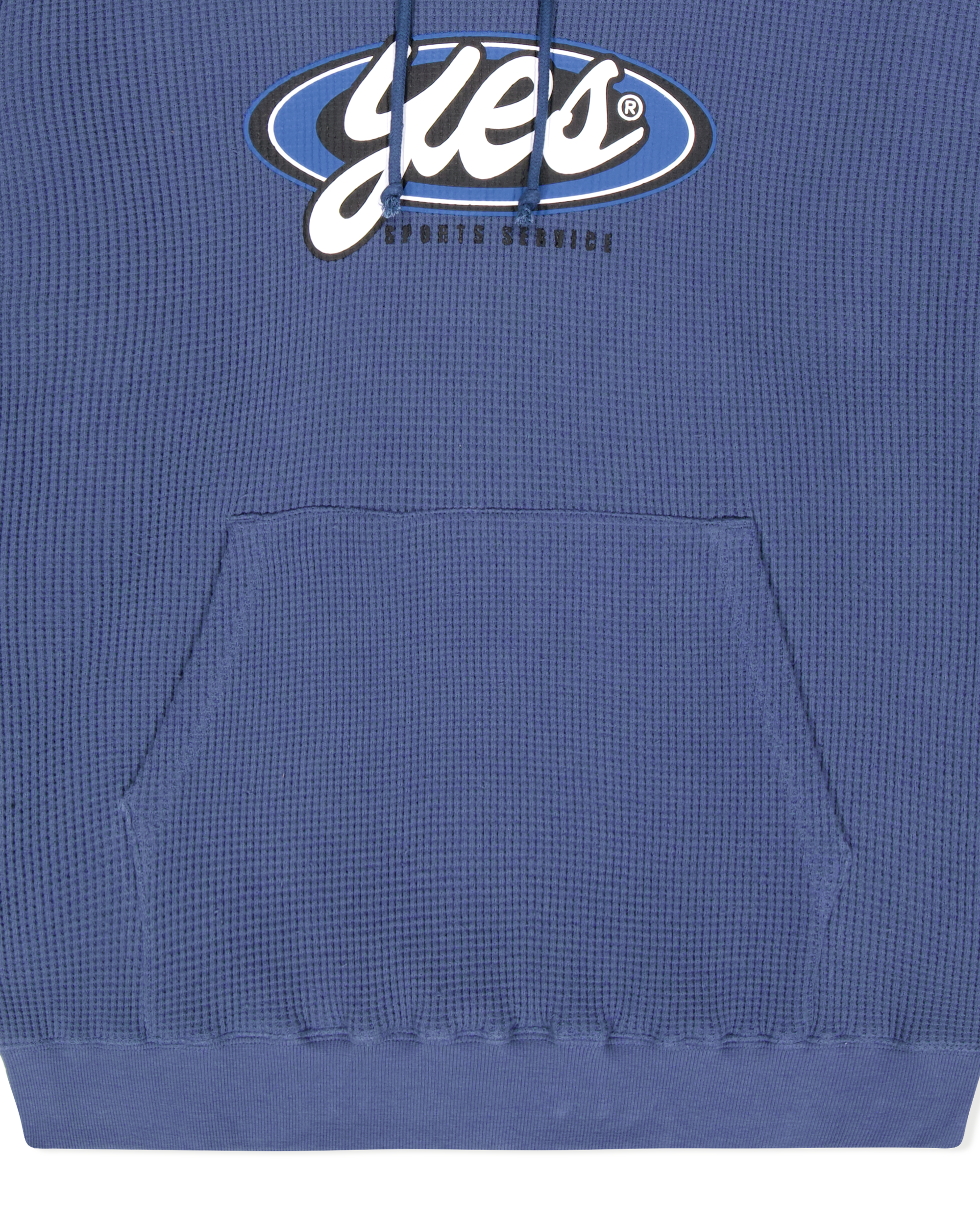 yeseyesee - Y.E.S Waffle Hoodie (Smoky Blue) product image 6 | TRAB K-Fashion Australia