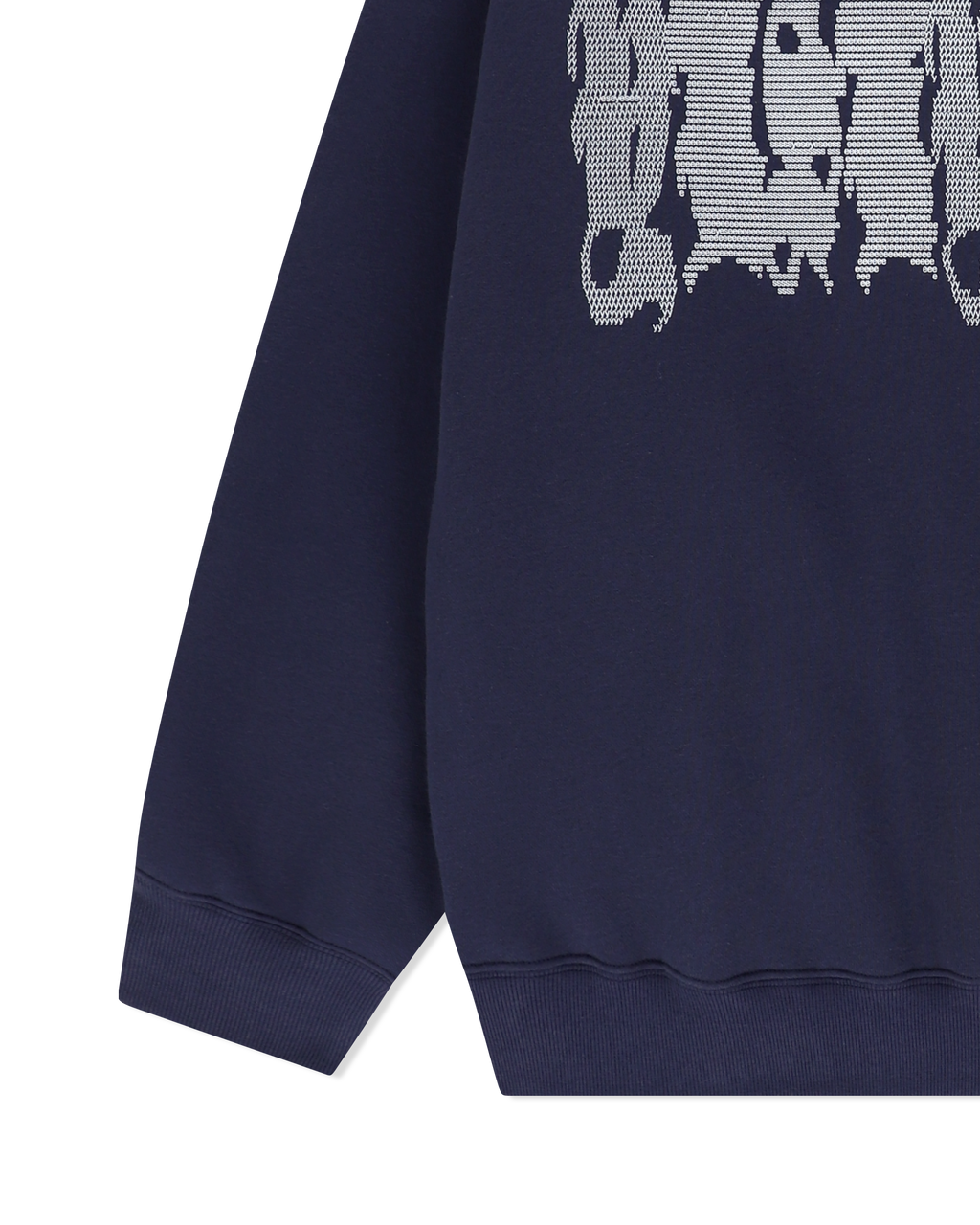 yeseyesee - Y.E.S Typo Sweatshirt (Light Navy) product image 6 | TRAB K-Fashion Australia