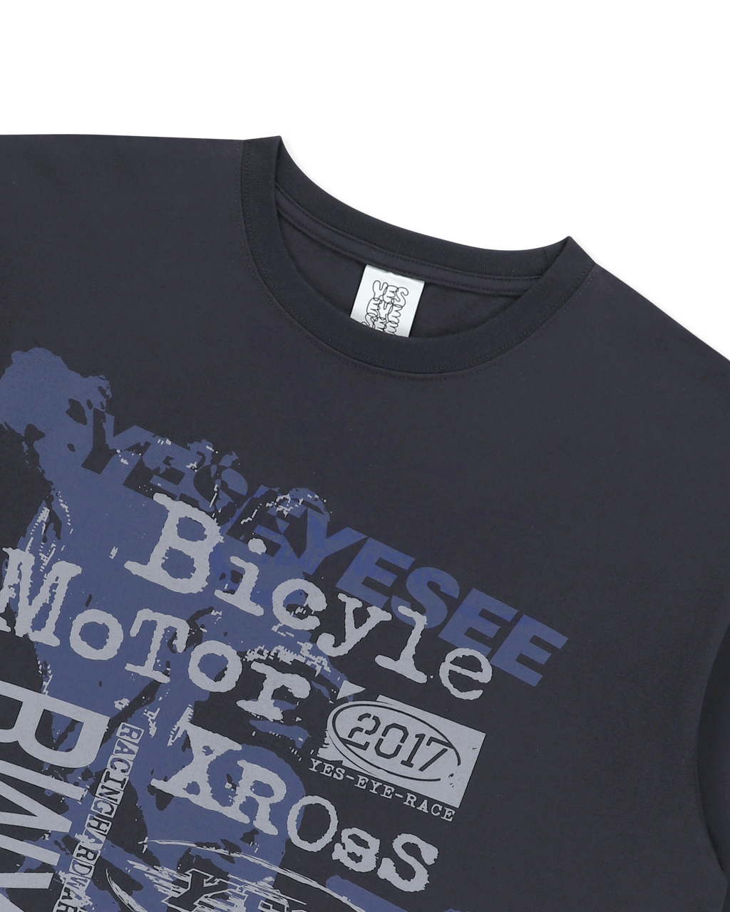 yeseyesee - Y.E.S BMX Tee (Charcoal) product image 5 | TRAB K-Fashion Australia