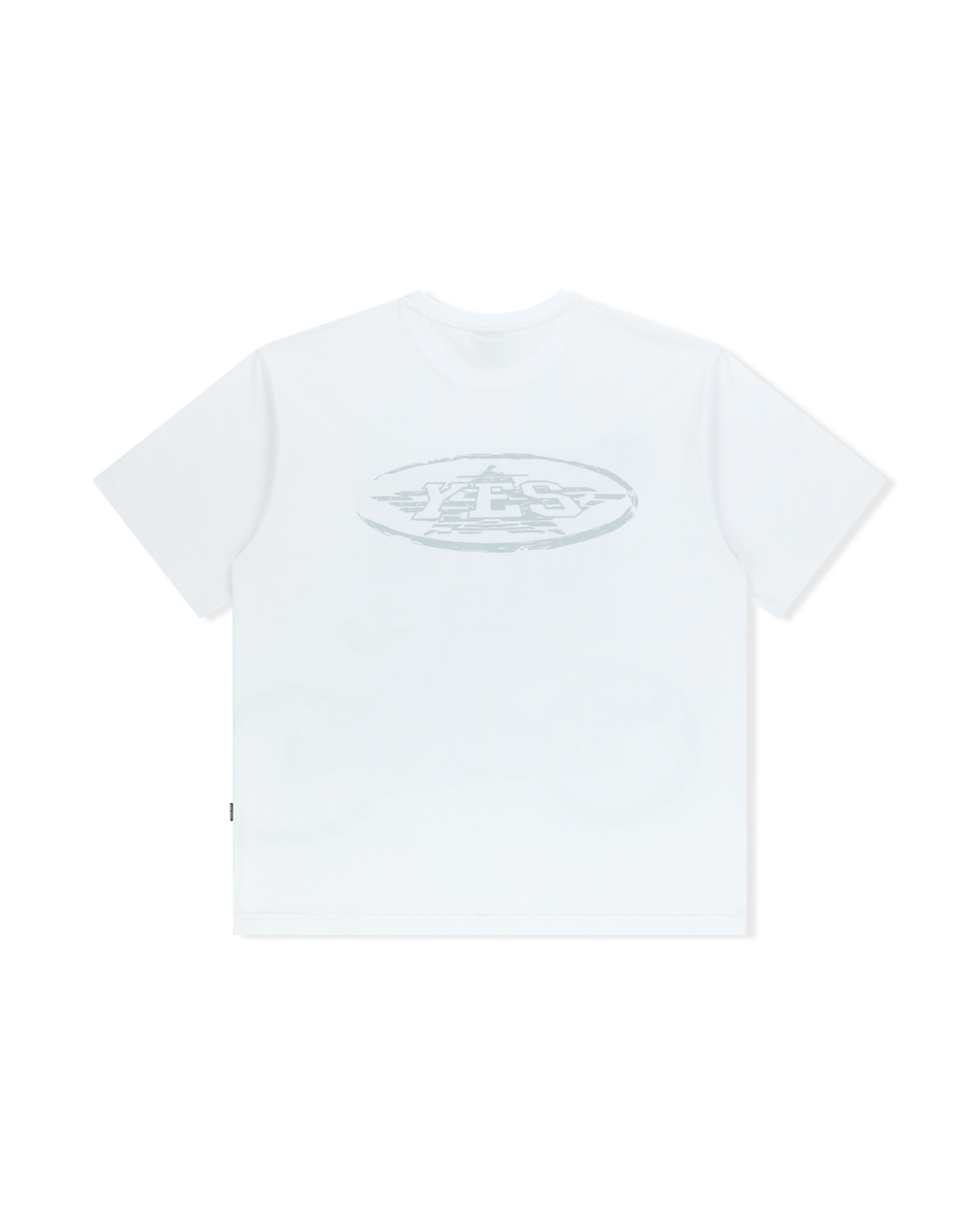 yeseyesee - Y.E.S BMX Tee (White) product image 2 | TRAB K-Fashion Australia