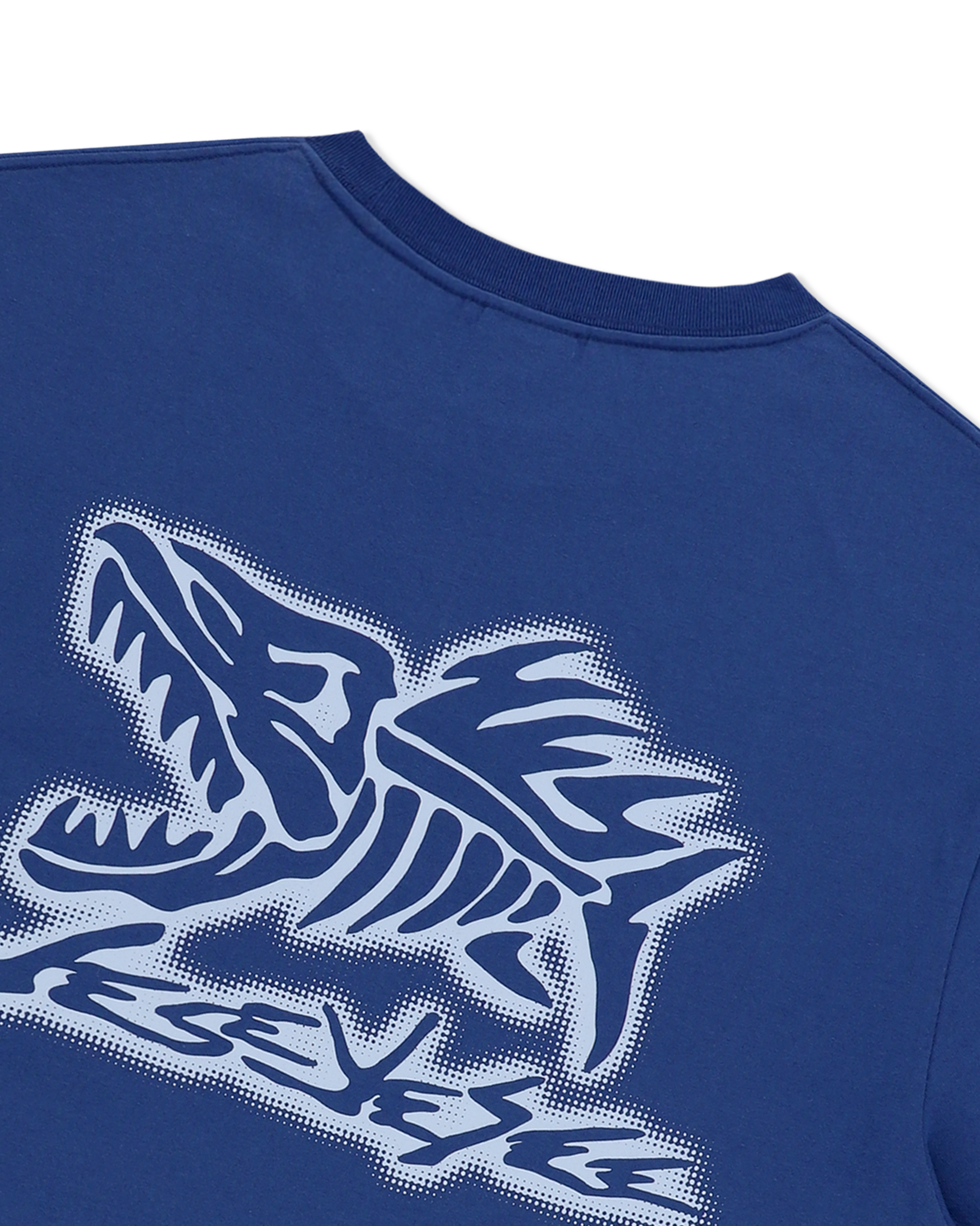 yeseyesee - Y.E.S Fish Born Tee (Cobalt Blue) product image 5 | TRAB K-Fashion Australia