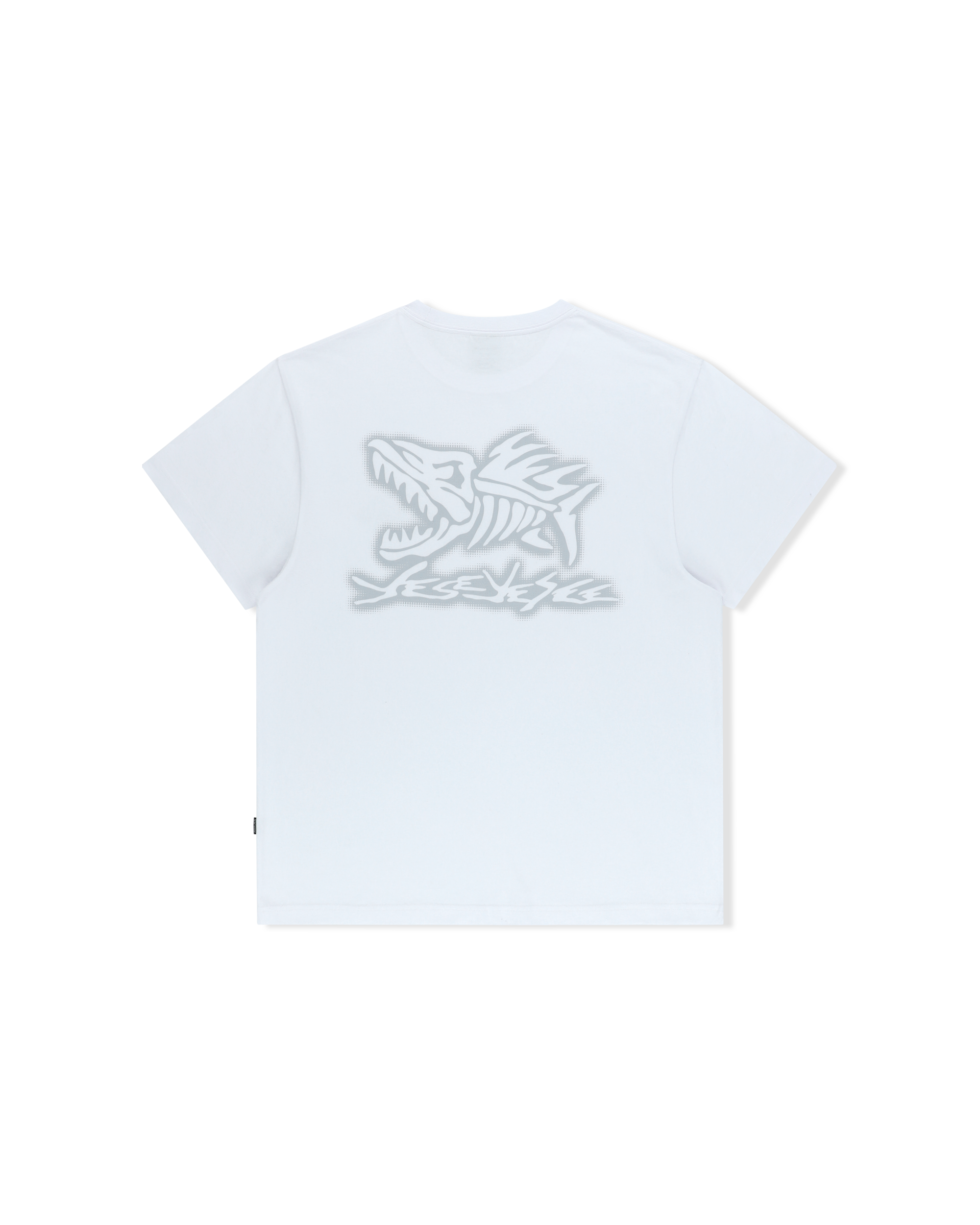 yeseyesee - Y.E.S Fish Born Tee (White) product image 2 | TRAB K-Fashion Australia