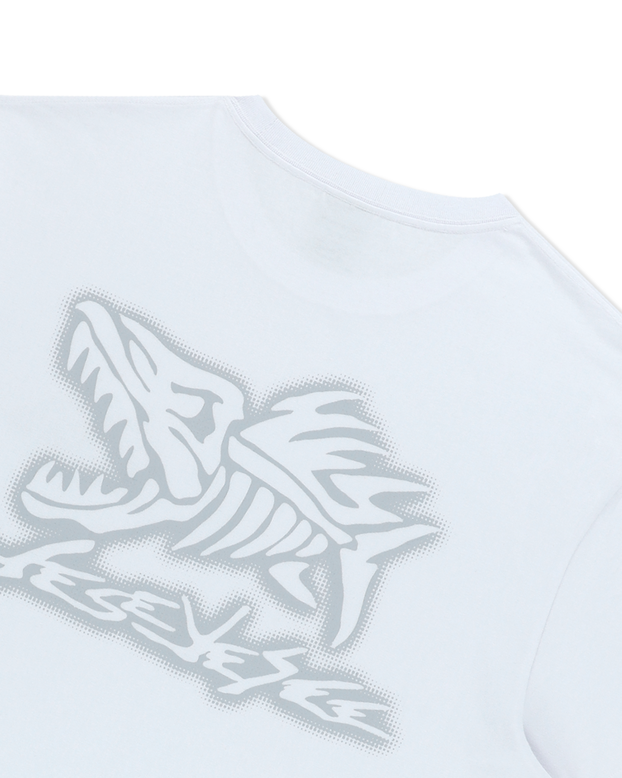 yeseyesee - Y.E.S Fish Born Tee (White) product image 5 | TRAB K-Fashion Australia