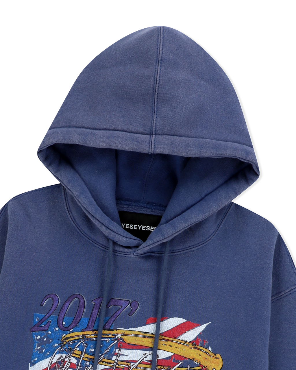 yeseyesee - Y.E.S Goal In Hoodie (Cobalt Blue) product image 5 | TRAB K-Fashion Australia