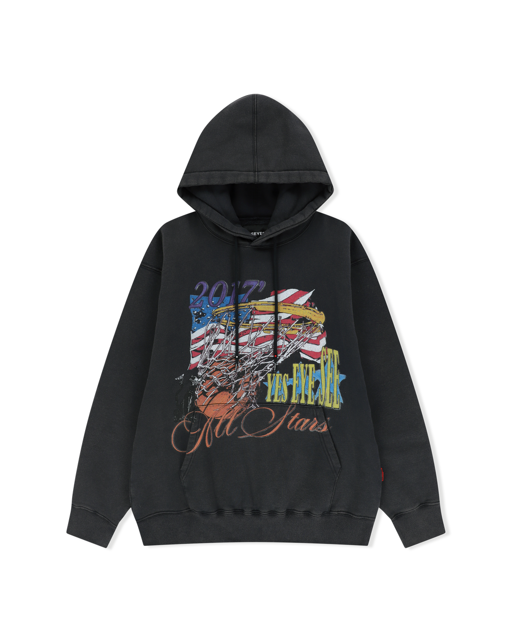 yeseyesee - Y.E.S Goal In Hoodie (Charcoal) product image 1 | TRAB K-Fashion Australia